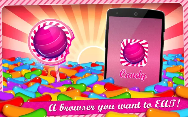 Candy Browser android App screenshot 0