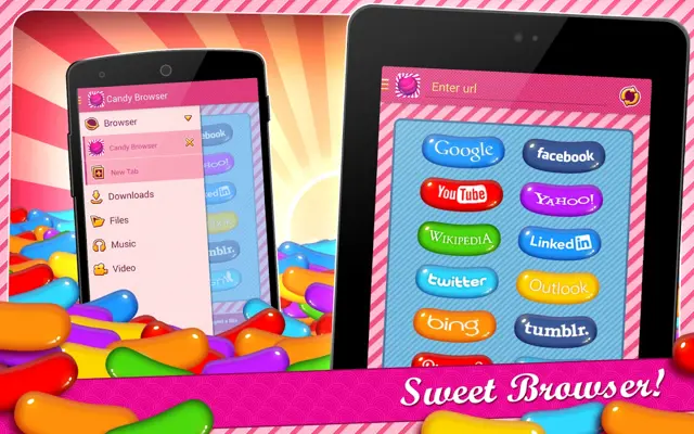 Candy Browser android App screenshot 3